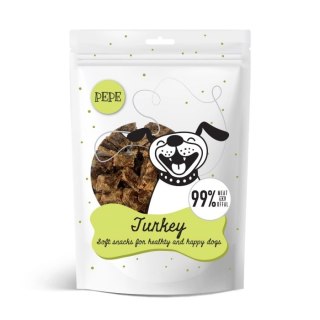 Paka Zwierzaka Pepe Mini Chunkies Turkey 80g Paka Zwierzaka