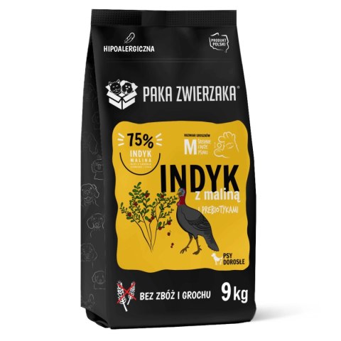 Paka Zwierzaka - Seventh heaven - Indyk z maliną (turkey & raspberry) 9kg Paka Zwierzaka Paka Zwierzaka - Seventh heaven - Indyk z maliną (turkey & raspberry) 9kg Paka Zwierzaka