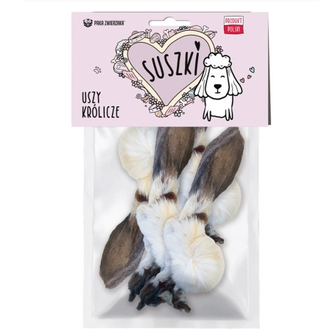Paka Zwierzaka Suszki Uszy królicze 4 szt 120g Paka Zwierzaka Paka Zwierzaka Suszki Uszy królicze 4 szt 120g Paka Zwierzaka