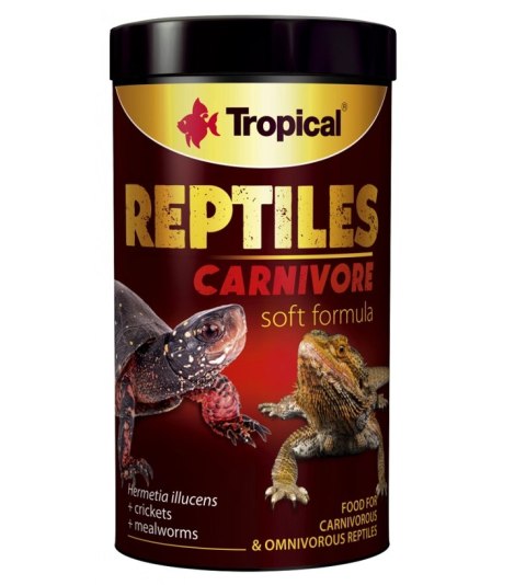 TROPICAL Reptiles Carnivore 250ml Tropical TROPICAL Reptiles Carnivore 250ml Tropical