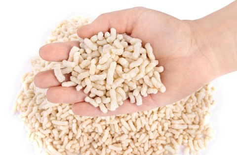Pałeczki kolor naturalny Happet worek 80l Pałeczki kolor naturalny Happet worek 80l