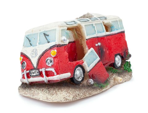 Ozdoba akwariowa Happet R038 autobus 16,5 cm Ozdoba akwariowa Happet R038 autobus 16,5 cm