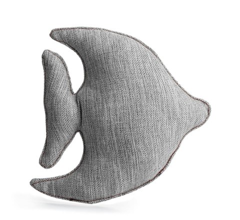 Z893 materiałowa rybka jasny szary 19cm Z893 materiałowa rybka jasny szary 19cm