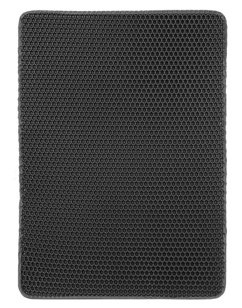 Mata pod kuwetę L 55x75cm czarna Mata pod kuwetę L 55x75cm czarna