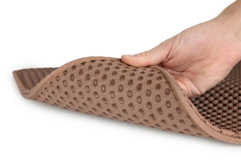 Mata pod kuwetę L 55x75cm kawowa ciemna Mata pod kuwetę L 55x75cm kawowa ciemna