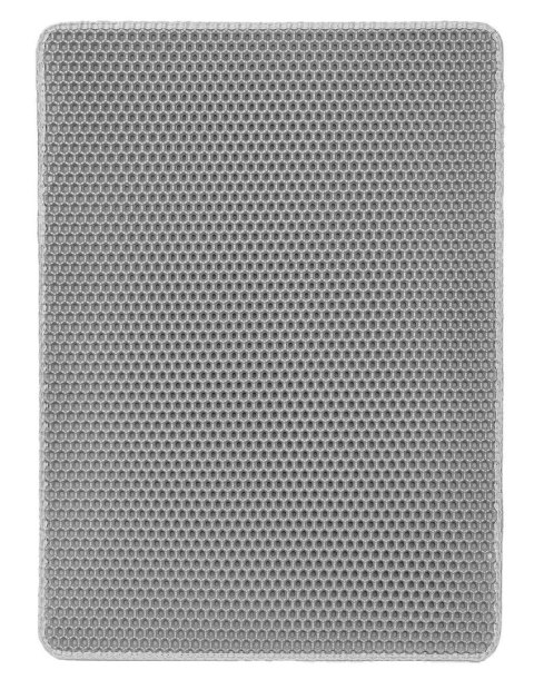 Mata pod kuwetę L 55x75cm szara Mata pod kuwetę L 55x75cm szara