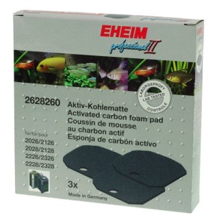 EHEIM wkład gąbkowy z węglem do filtra eXperience 250, professionel 2226/28/2326/28 (2628260) EHEIM