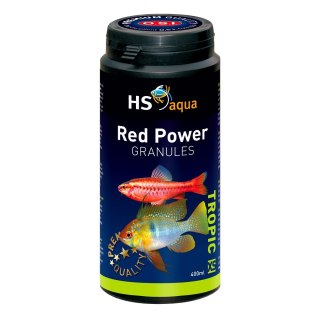 HS AQUA RED POWER GRANULES XS 400 ML pokarm dla ryb (0030144) HS AQUA