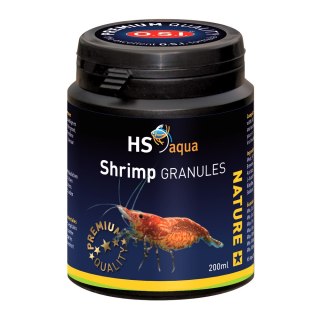 HS AQUA SHRIMP FOOD GRANULES 200 ML pokarm dla ryb (0030272) HS AQUA