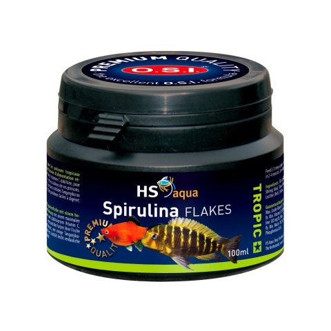 HS AQUA SPIRULINA FLAKES 100 ML pokarm dla ryb (0030160) HS AQUA HS AQUA SPIRULINA FLAKES 100 ML pokarm dla ryb (0030160) HS AQUA