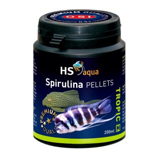 HS AQUA SPIRULINA PELLETS M 200 ML pokarm dla ryb (0030182) HS AQUA