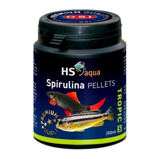 HS AQUA SPIRULINA PELLETS S 200 ML pokarm dla ryb (0030172) HS AQUA