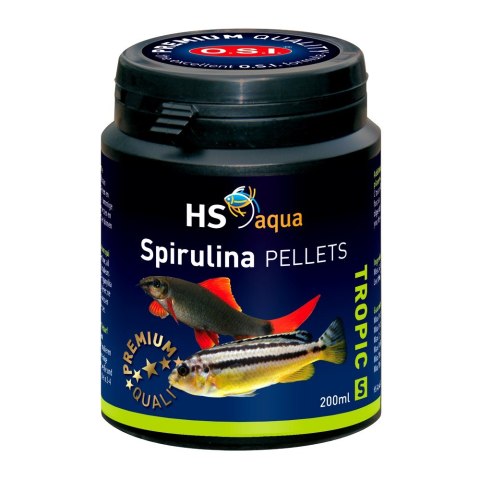 HS AQUA SPIRULINA PELLETS S 200 ML pokarm dla ryb (0030172) HS AQUA HS AQUA SPIRULINA PELLETS S 200 ML pokarm dla ryb (0030172) HS AQUA