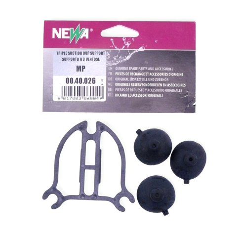 NEWA SUCTION SUPPORT + 3 SUCTION CUPS NEWAMAXI (00.40.026) NEWA NEWA SUCTION SUPPORT + 3 SUCTION CUPS NEWAMAXI (00.40.026) NEWA