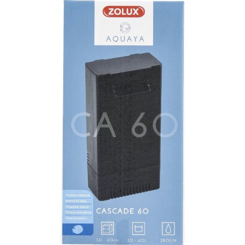 ZOLUX AQUAYA Filtr Cascade 60 kol. czarny (326523) ZOLUX AQUAYA Filtr Cascade 60 kol. czarny (326523)