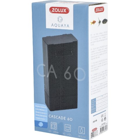 ZOLUX AQUAYA Filtr Cascade 60 kol. czarny (326523) ZOLUX AQUAYA Filtr Cascade 60 kol. czarny (326523)