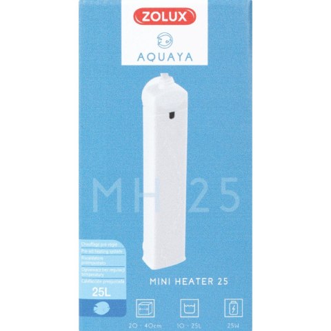 ZOLUX AQUAYA Mini Heater 25 W - grzałka do akw.10-25 l kol. biały (336142) ZOLUX AQUAYA Mini Heater 25 W - grzałka do akw.10-25 l kol. biały (336142)