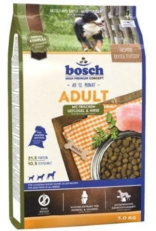 BOSCH Adult Poultry & Millet Drób I Proso 3kg Bosch