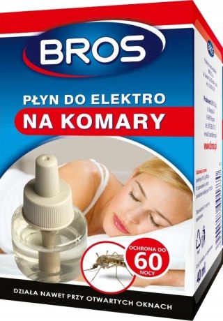 Bros Płyn Do Elektro Na Komary 60nocy/40ml Bros Sp z o.o.