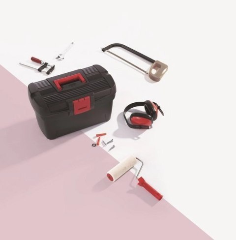 Curver Herobox Basic Skrzynka Narzędziowa Czerwono-Czarna 16" Curver Curver Herobox Basic Skrzynka Narzędziowa Czerwono-Czarna 16" Curver