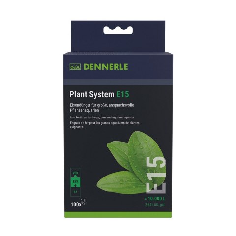 DENNERLE Długodziałający nawóz zawierający żelazo Plant System E15, 100 Pcs (4826) DENNERLE Długodziałający nawóz zawierający żelazo Plant System E15, 100 Pcs (4826)