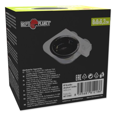 REPTI PLANET Miska akrylowa do terarium (007-51082) REPTI PLANET REPTI PLANET Miska akrylowa do terarium (007-51082) REPTI PLANET