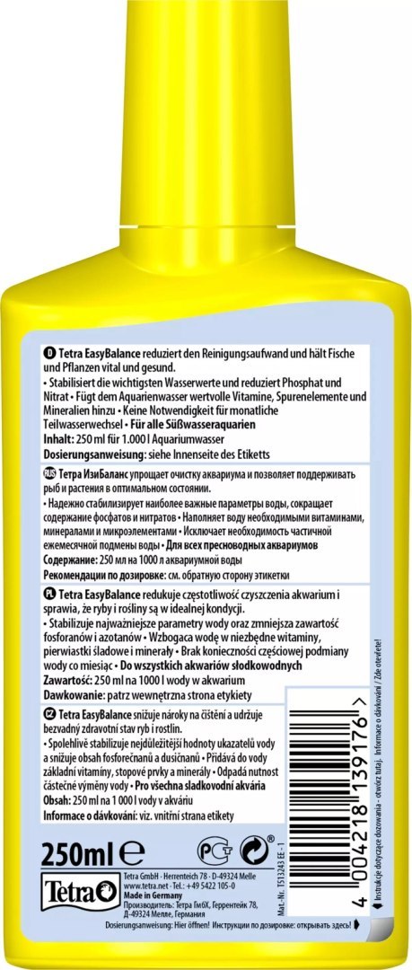 Tetra Easy Balance 250ml TETRA Tetra Easy Balance 250ml TETRA