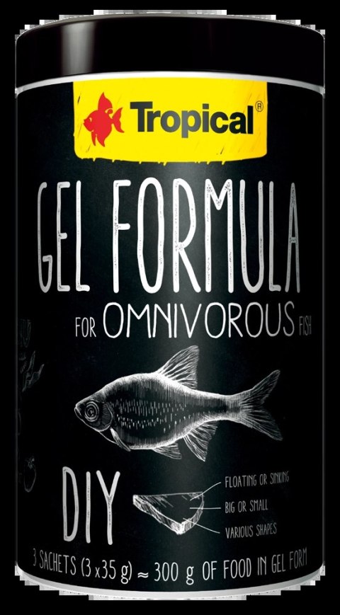 Tropical Gel Formula For Omnivorous Fish 1000ml Tropical Tropical Gel Formula For Omnivorous Fish 1000ml Tropical
