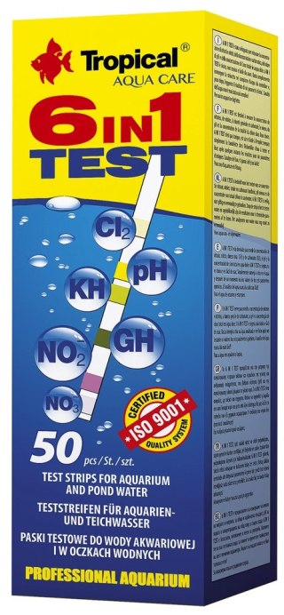 Tropical Test 6in1 Paskowy 50 Testów Tropical