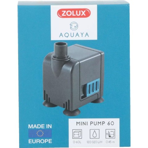 ZOLUX AQUAYA Pompa mini 60, 220-240V 50Hz (326400) ZOLUX ZOLUX AQUAYA Pompa mini 60, 220-240V 50Hz (326400) ZOLUX