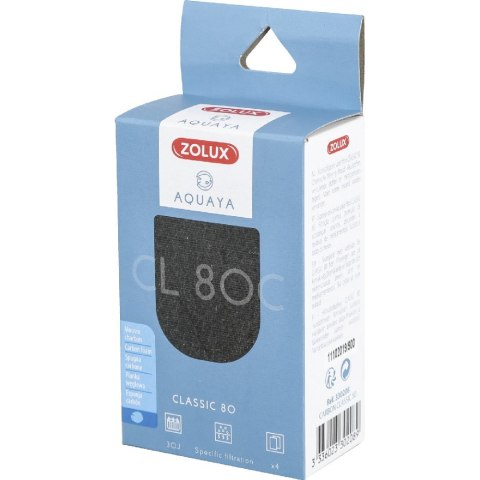 ZOLUX AQUAYA Wkład Carbon Classic 80 (330208) ZOLUX AQUAYA Wkład Carbon Classic 80 (330208)
