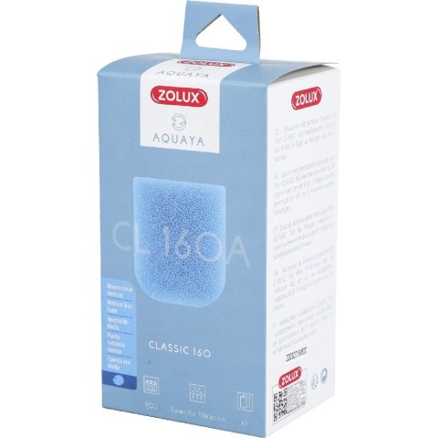 ZOLUX AQUAYA Wkład gąbka Blue Foam Classic 160 (330217) ZOLUX AQUAYA Wkład gąbka Blue Foam Classic 160 (330217)