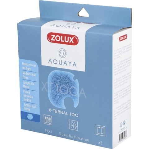 ZOLUX AQUAYA Wkład gąbka Blue Foam Xternal 100 (330237) ZOLUX AQUAYA Wkład gąbka Blue Foam Xternal 100 (330237)