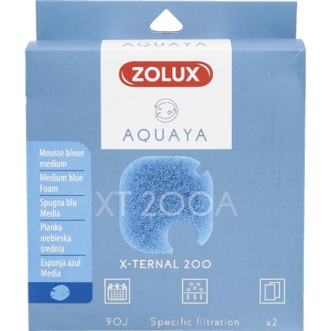 ZOLUX AQUAYA Wkład gąbka Blue Foam Xternal 200 (330242) ZOLUX AQUAYA Wkład gąbka Blue Foam Xternal 200 (330242)
