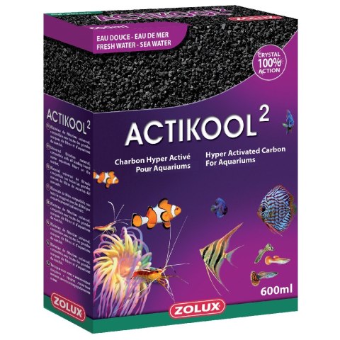 ZOLUX Actikool 2 - węgiel 600 ml (330040) ZOLUX Actikool 2 - węgiel 600 ml (330040)