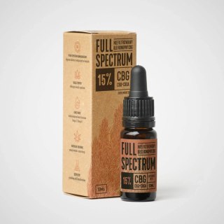 Cosma Cannabis Full Spectrum Niefiltrowany Olejek CBG 15% Dla Ludzi 10ml Cosma Cannabis