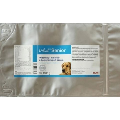 Dolfos Dolvit Senior Proszek 1kg Dolfos Dolfos Dolvit Senior Proszek 1kg Dolfos