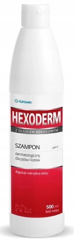 Eurowet Szampon Hexoderm 500ml Eurowet
