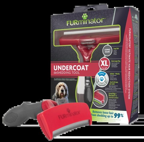FURMINATOR Narzędzie Do Wyczesywania Podszerstka Dla Długowłosych Psów Olbrzymich Ras FURMINATOR FURMINATOR Narzędzie Do Wyczesywania Podszerstka Dla Długowłosych Psów Olbrzymich Ras FURMINATOR