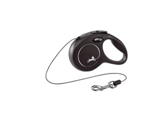 Flexi Smycz New Classic XS Linka 3m Do 8kg Czarna Flexi