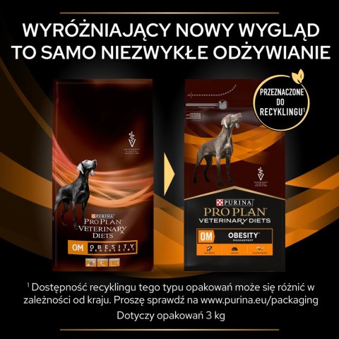 PURINA Pro Plan Veterinary Diets OM Obesity Management 3kg PRO PLAN Veterinary Diets PURINA Pro Plan Veterinary Diets OM Obesity Management 3kg PRO PLAN Veterinary Diets