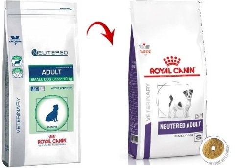ROYAL CANIN Neutered Adult Small Dog 3,5kg Royal Canin weterynaria ROYAL CANIN Neutered Adult Small Dog 3,5kg Royal Canin weterynaria