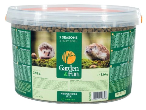Vitapol Garden&Fun Karma Dla Jeży Wolnożyjących 3 Pory Roku 1,6kg Vitapol Vitapol Garden&Fun Karma Dla Jeży Wolnożyjących 3 Pory Roku 1,6kg Vitapol