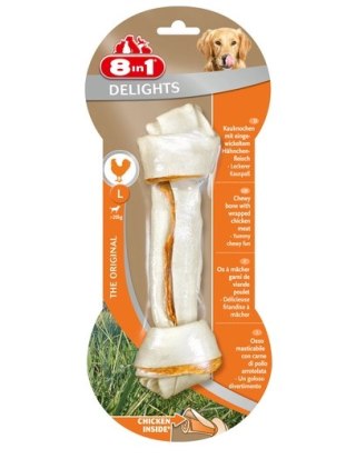 8in1 Delights Kość Do Żucia Dla Psów Kurczak L 1szt 8in1