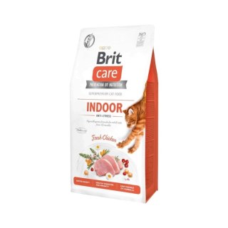 Brit Care Cat Grain-Free Indoor Anti-Stress Z Kurczakiem 2kg Brit