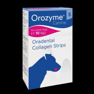 Orozyme Oradental Collagen Strips Kolagenowe Płatki Czyszczące Dla Psa S 224g Animalcare