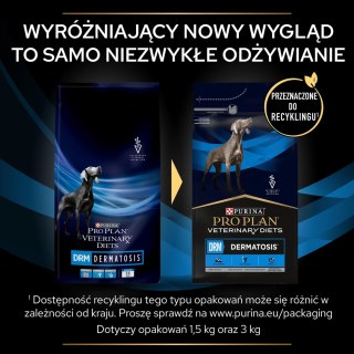 PURINA Pro Plan Veterinary Diets DRM Dermatosis 3kg PRO PLAN Veterinary Diets