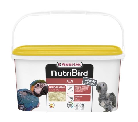 Versele-Laga NutriBird A19 Pokarm Do Ręcznego Karmienia Piskląt 3kg Versele-Laga Versele-Laga NutriBird A19 Pokarm Do Ręcznego Karmienia Piskląt 3kg Versele-Laga