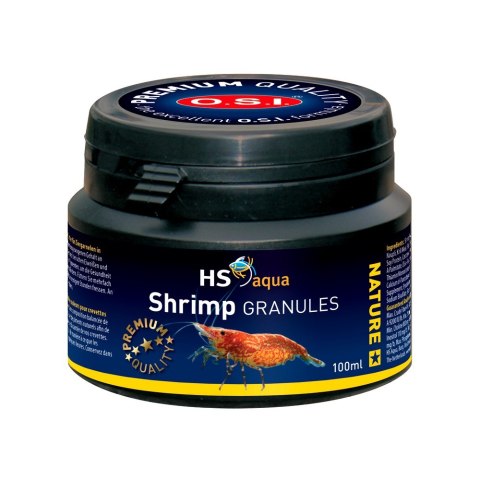 HS AQUA SHRIMP FOOD GRANULES 100 ML pokarm dla ryb (0030270) HS AQUA