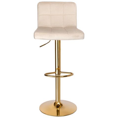 Hoker barowy Arako Gold beżowy Velvet Hoker barowy Arako Gold beżowy Velvet